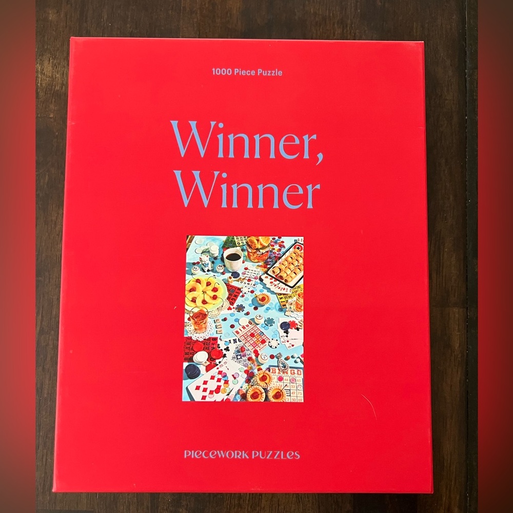 🧩 Winner Winner Piecework Puzzle 1000 pieces